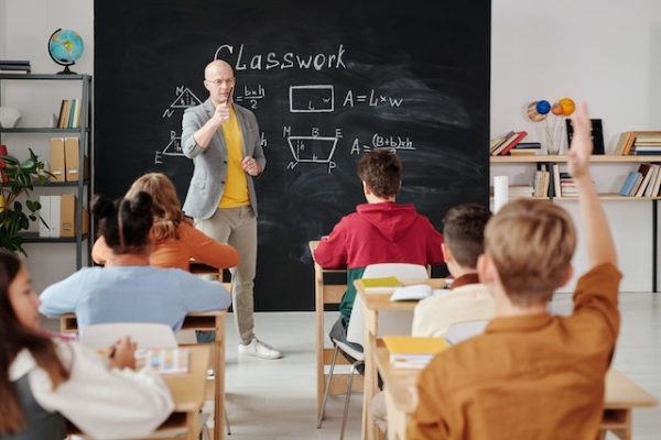 School classroom for ControlHub smart ventilation control